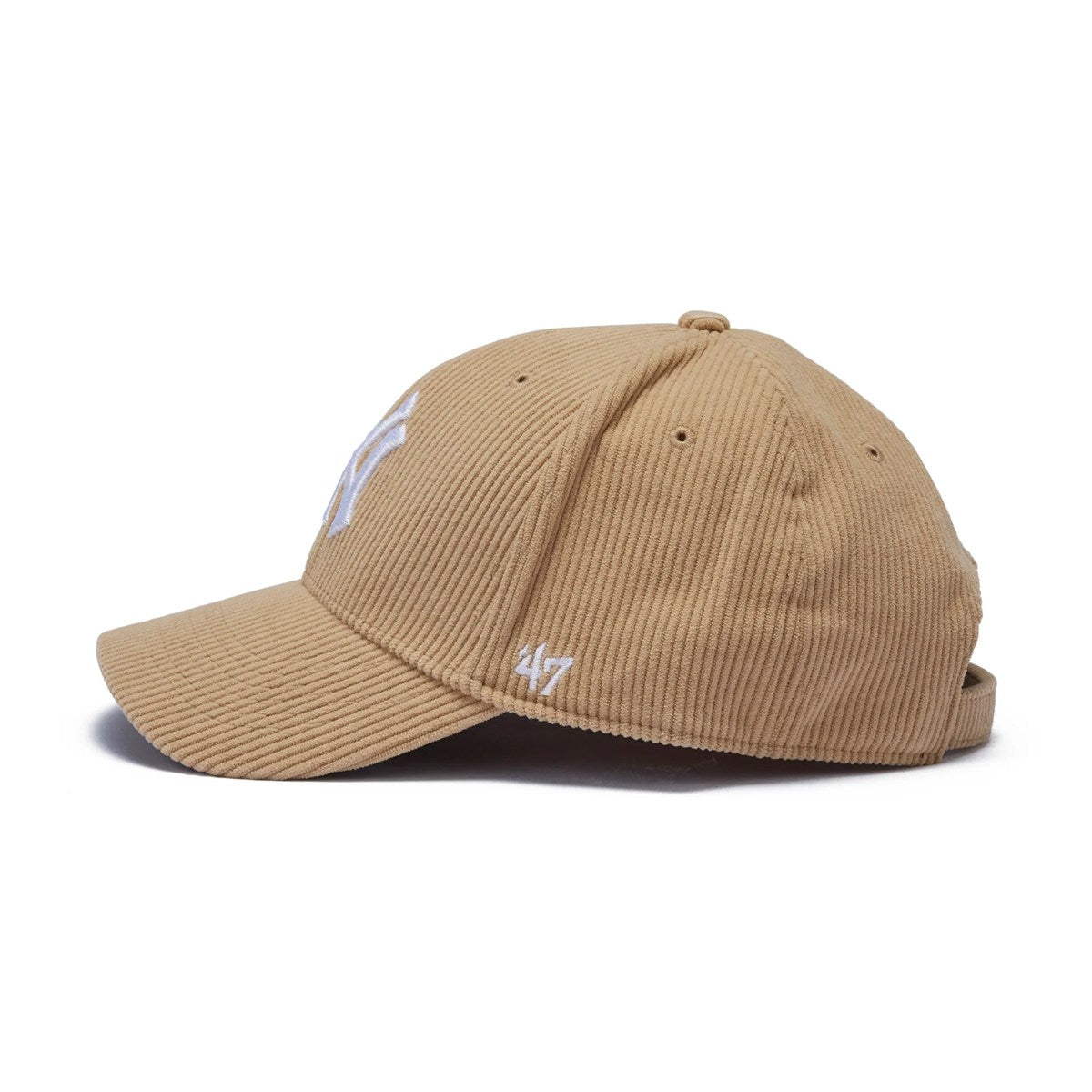 ’47 BRAND New York Yankees - MVP Thick Cord KHAKI【14858316 47A B-THCKM17EWS-KHA】