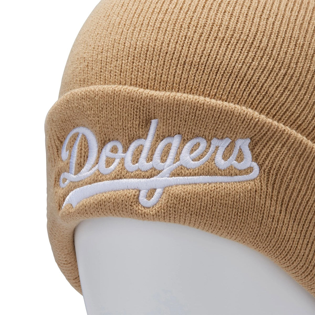 ’47 BRAND Los Angeles Dodgers - CUFF KNIT Script KHAKI【14858320 47A B-SCPKN12ACE-KH】