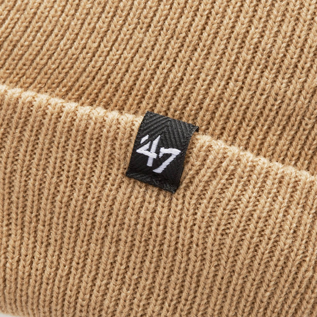 ’47 BRAND Los Angeles Dodgers - CUFF KNIT Script KHAKI【14858320 47A B-SCPKN12ACE-KH】
