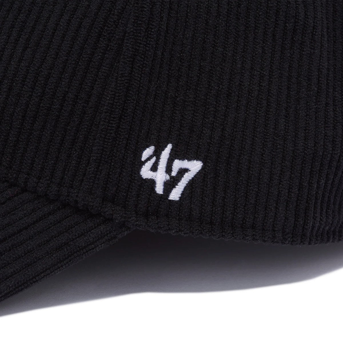 ’47 BRAND Los Angeles Dodgers - MVP Thick Cord BLACK【14858324 47A B-THCKM12EWS-BK】