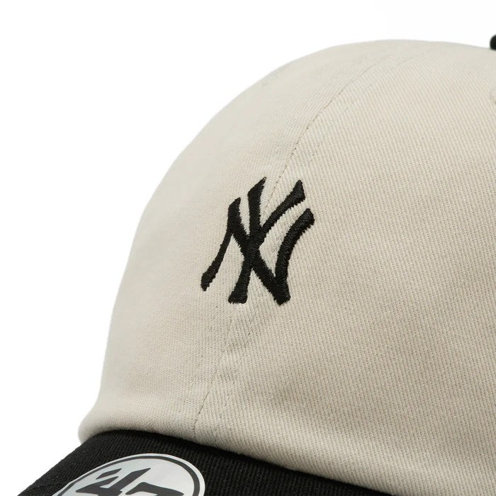 ’47 BRAND New York Yankees - BASE RUNNER TWO TONE NATURAL/BLACK 【14858330 47A B-BSRTT17GWS-NTH】