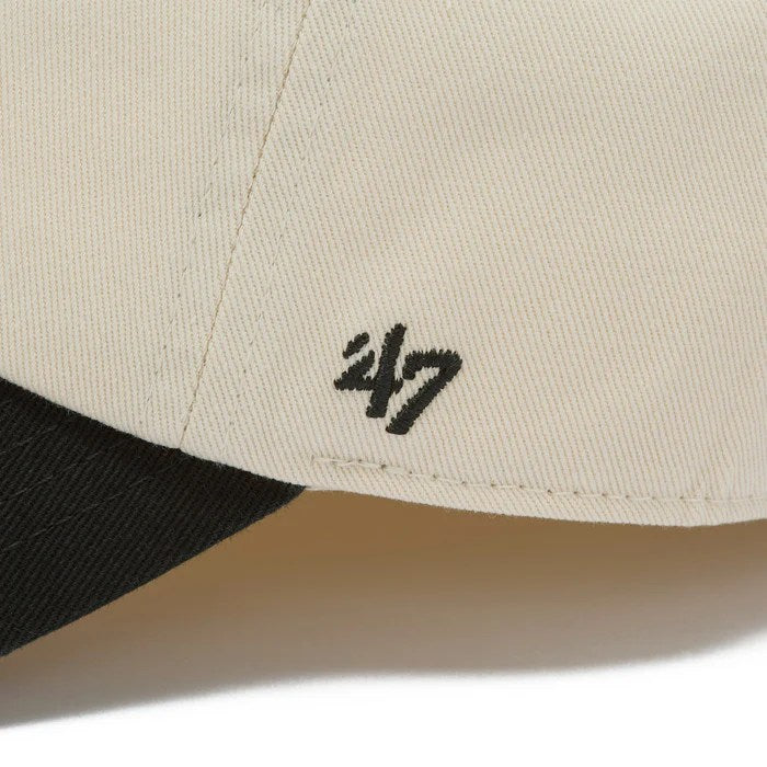 ’47 BRAND New York Yankees - BASE RUNNER TWO TONE NATURAL/BLACK 【14858330 47A B-BSRTT17GWS-NTH】