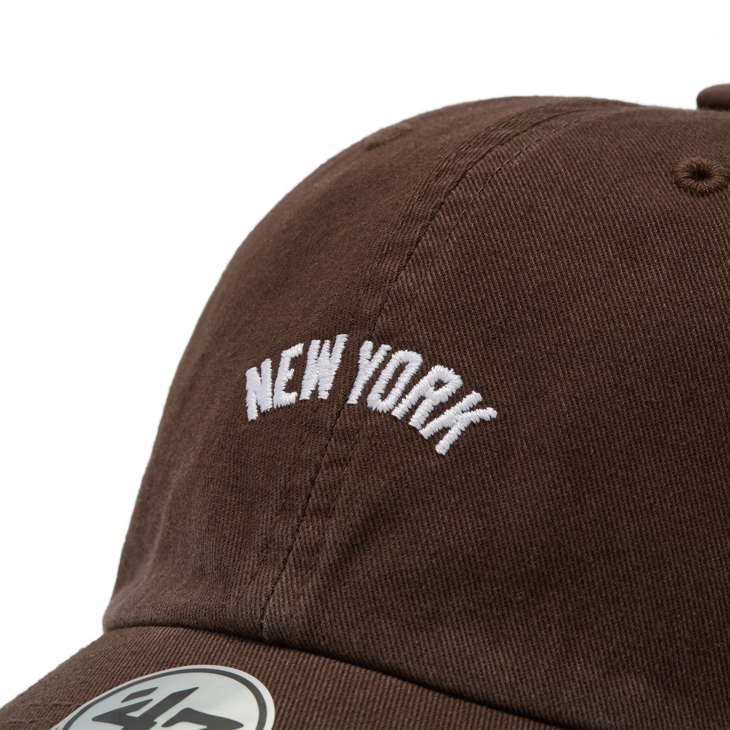 ’47 BRAND New York Yankees - CLEAN UP Base Runner Script BROWN 【14858356 47A B-BSRNS17GWS-BW】