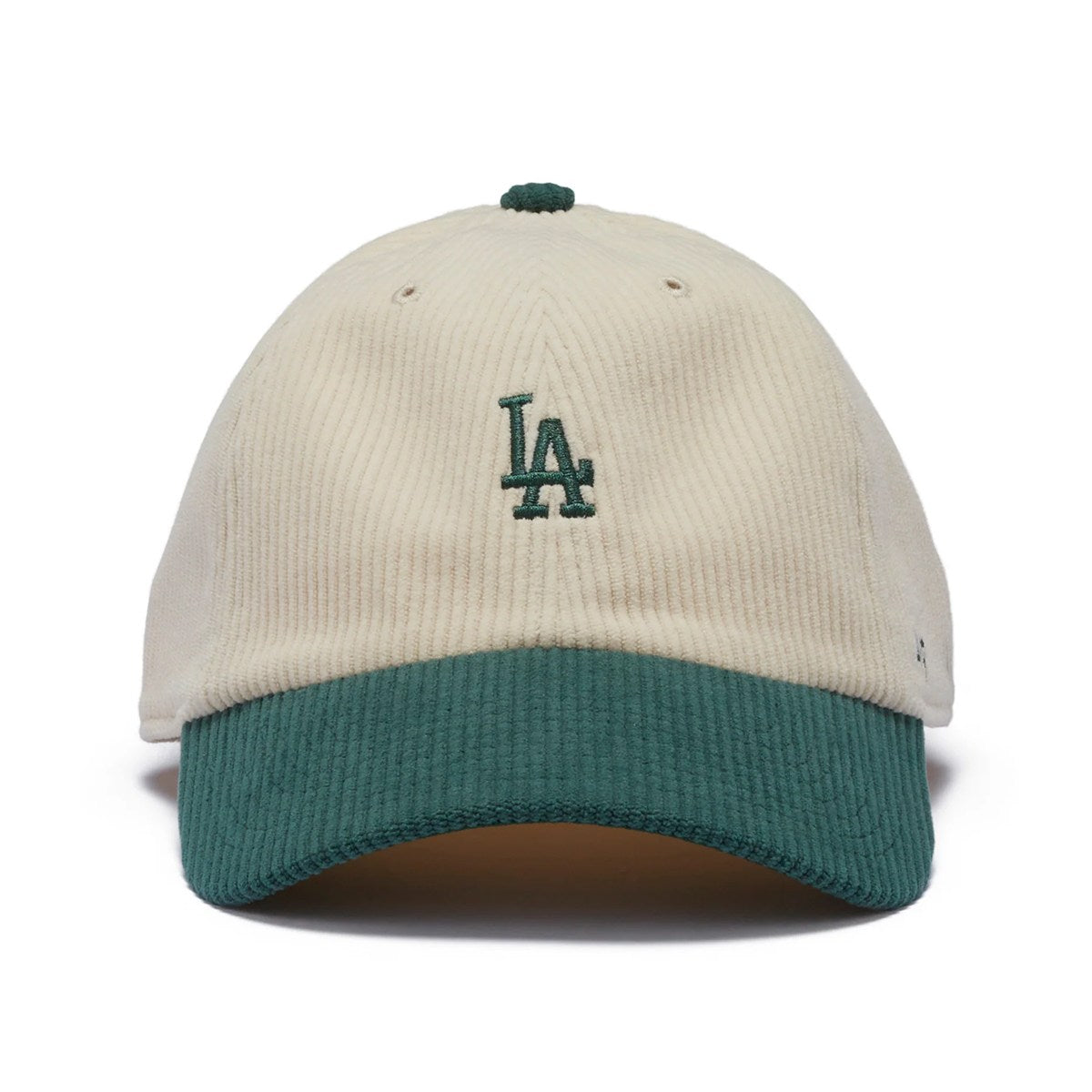 ’47 BRAND Los Angeles Dodgers - CLEAN UP CODE TWO TONE BASE RUNNNER NATURAL/GREEN【14858367 47A B-TCBRT12EWS-NTA】