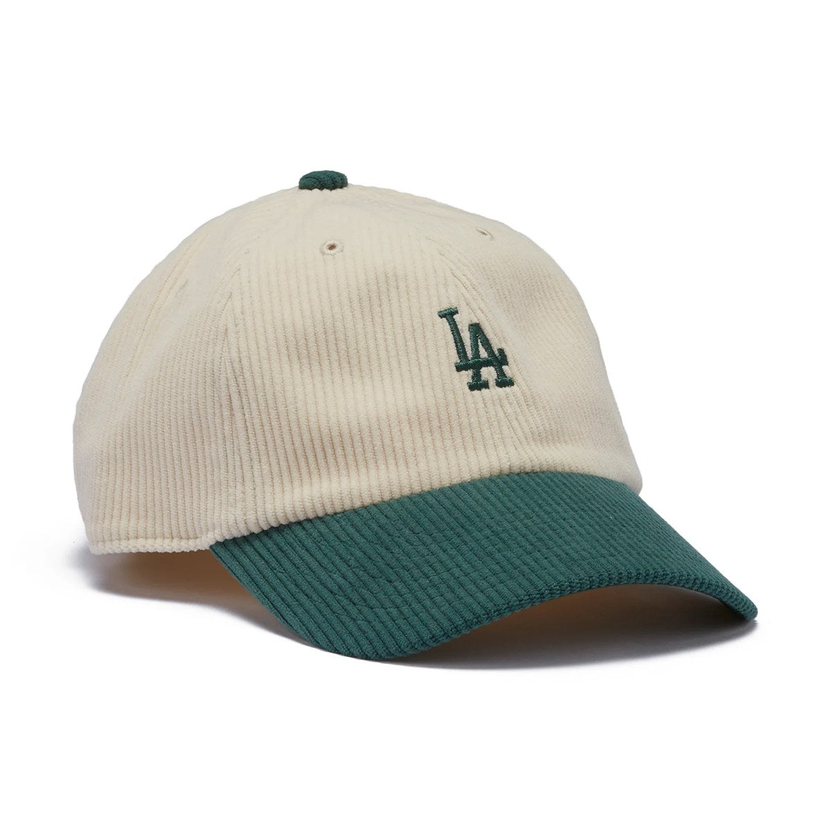 ’47 BRAND Los Angeles Dodgers - CLEAN UP CODE TWO TONE BASE RUNNNER NATURAL/GREEN【14858367 47A B-TCBRT12EWS-NTA】