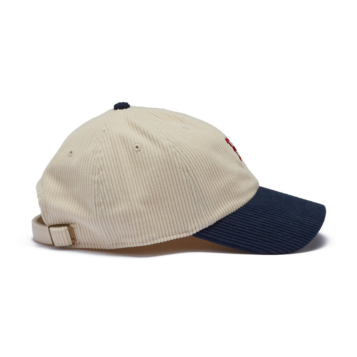 ’47 BRAND Boston Red Sox - CLEAN UP CODE TWO TONE BASE RUNNNER NATURAL/NAVY 【14858368 47A B-TCBRT02EWS-NT】