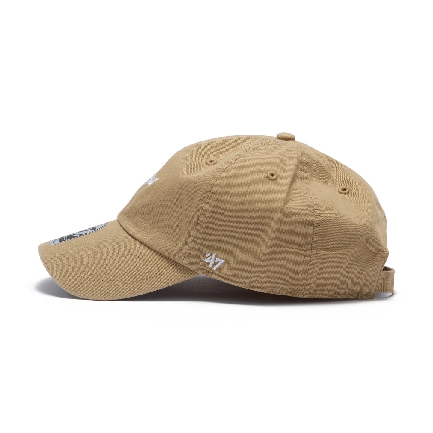 ’47 BRAND New York Yankees - CLEAN UP Base Runner Script KAHKI 【14858419 47A B-BSRNS17GWS-KH】