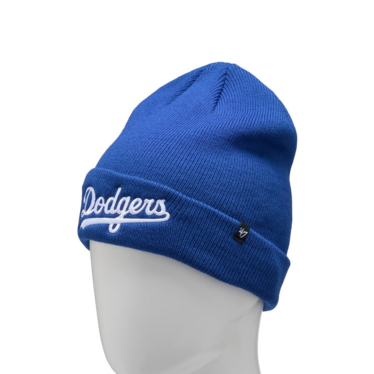 ’47 BRAND Los Angeles Dodgers - CUFF KNIT Script ROYAL 【14858430 47A B-SCPKN12ACE-RY】
