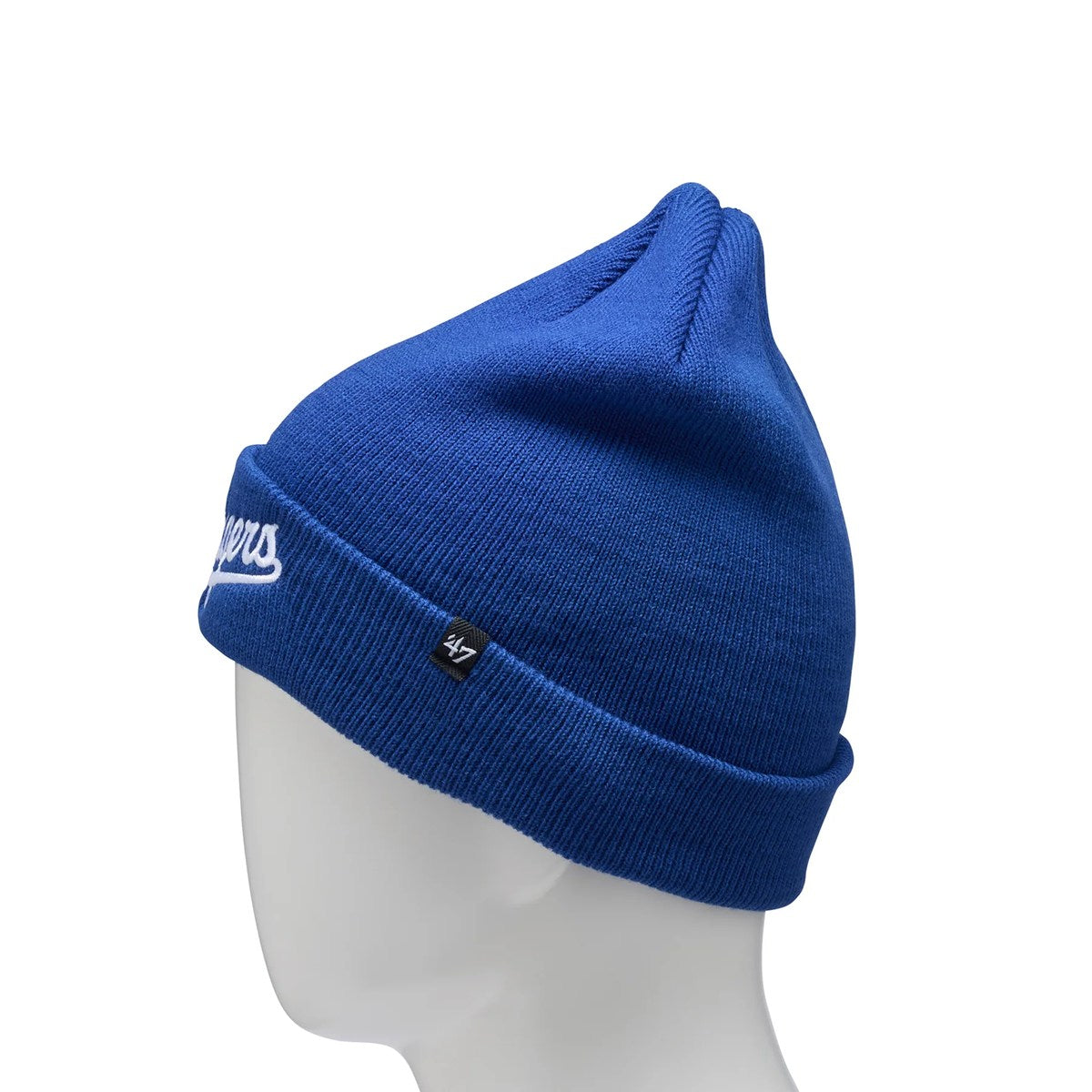’47 BRAND Los Angeles Dodgers - CUFF KNIT Script ROYAL 【14858430 47A B-SCPKN12ACE-RY】