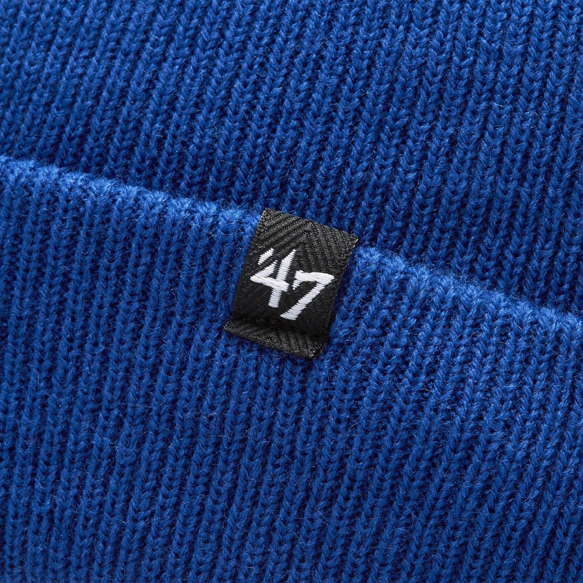 ’47 BRAND Los Angeles Dodgers - CUFF KNIT Script ROYAL 【14858430 47A B-SCPKN12ACE-RY】