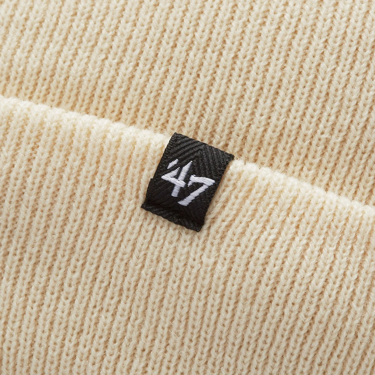 ’47 BRAND New York Yankees - CUFF KNIT Script NATURAL【14858431 47A B-SCPKN17ACE-NT】