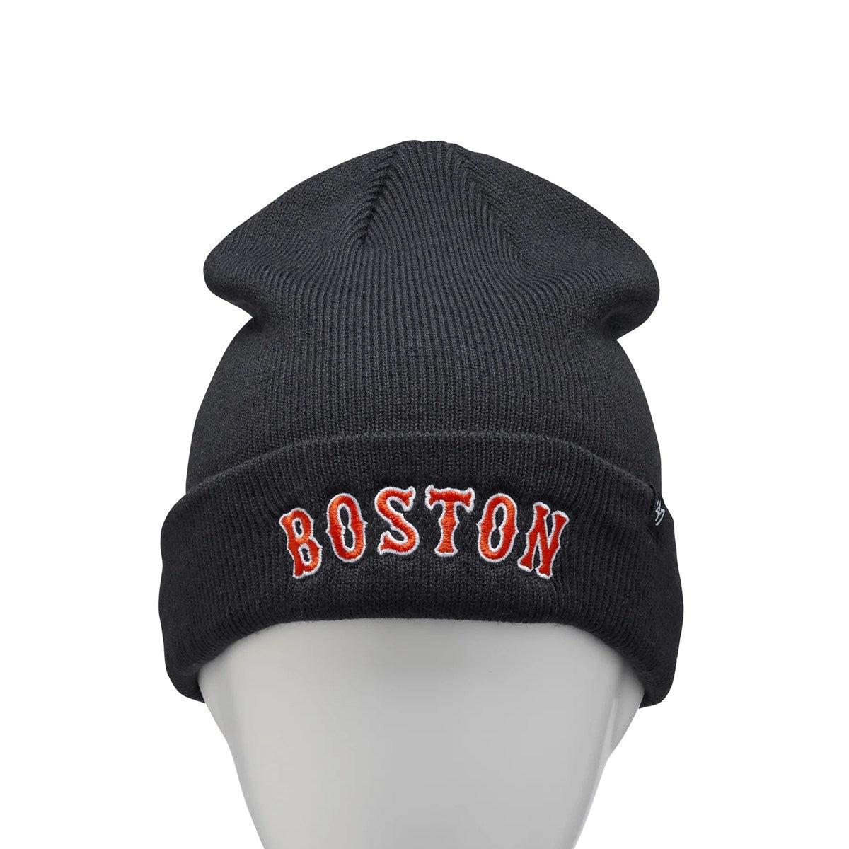 ’47 BRAND Boston Red Sox - CUFF KNIT Script BLACK 【14858432 47A B-SCPKN02ACE-NY】