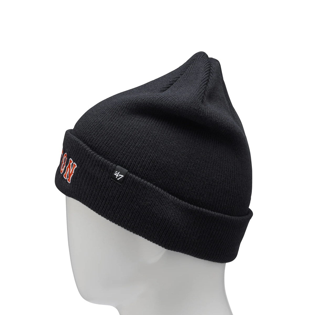 ’47 BRAND Boston Red Sox - CUFF KNIT Script BLACK 【14858432 47A B-SCPKN02ACE-NY】