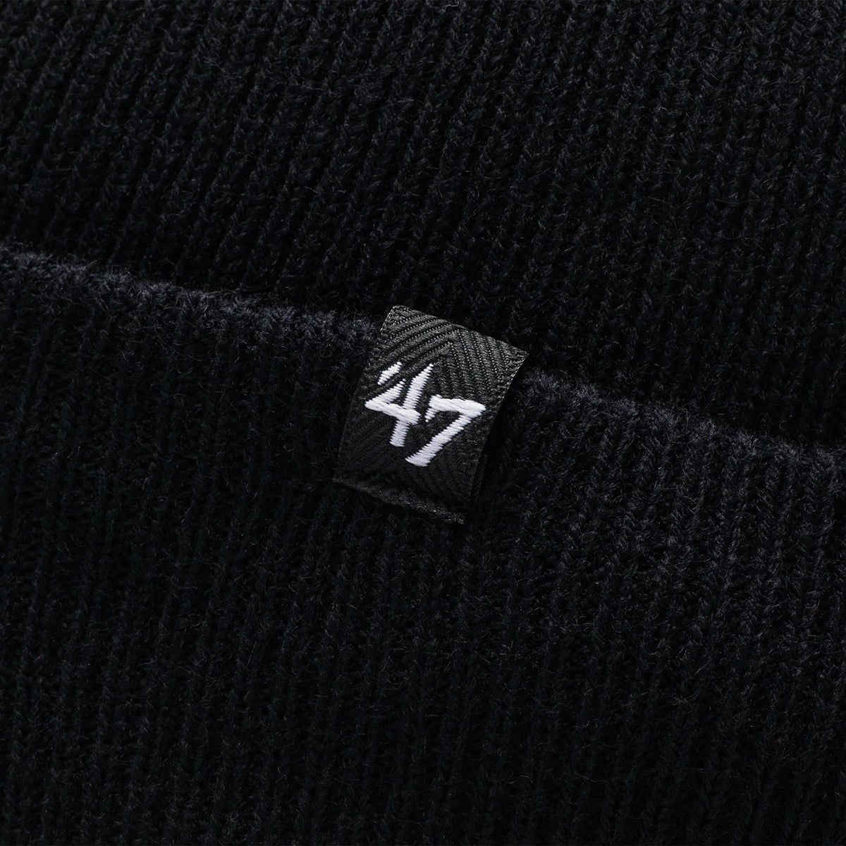 ’47 BRAND Boston Red Sox - CUFF KNIT Script BLACK 【14858432 47A B-SCPKN02ACE-NY】