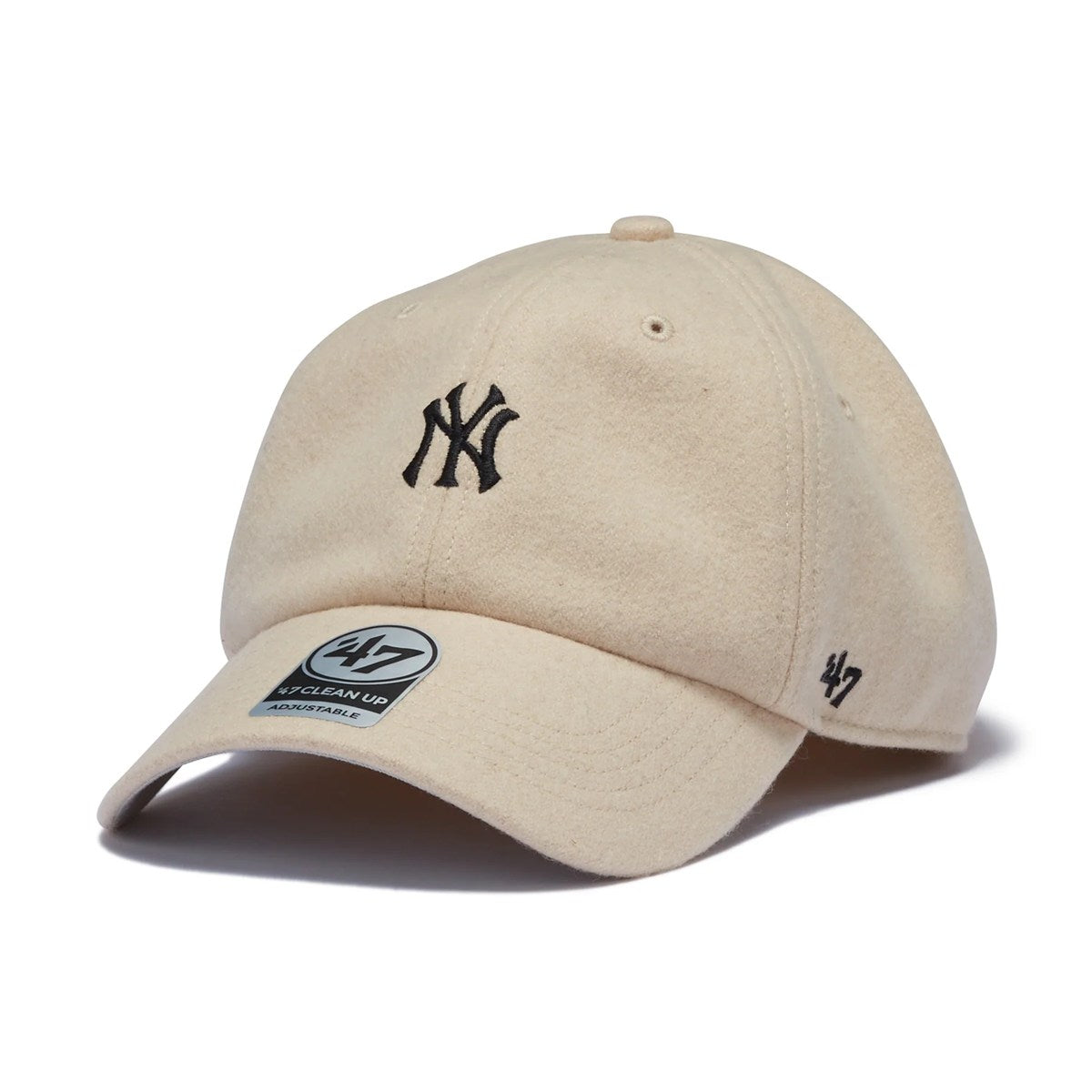 ’47 BRAND New York Yankees - CLEAN UP Premium Base Runner NATURAL 【14858433 47A B-PBRCU17WIS-NTA】