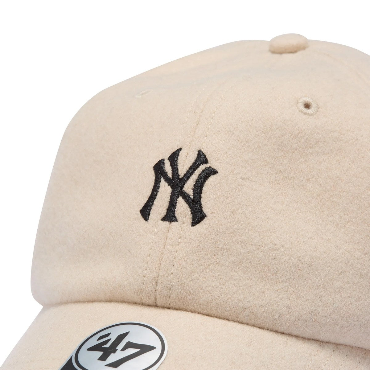 ’47 BRAND New York Yankees - CLEAN UP Premium Base Runner NATURAL 【14858433 47A B-PBRCU17WIS-NTA】