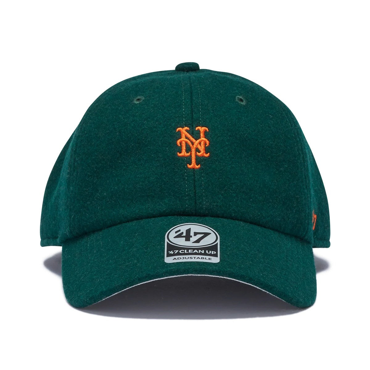 ’47 BRAND New York Mets - CLEAN UP Premium Base Runner DARK GREEN 【14858435 47A B-PBRCU16WIS-DG】