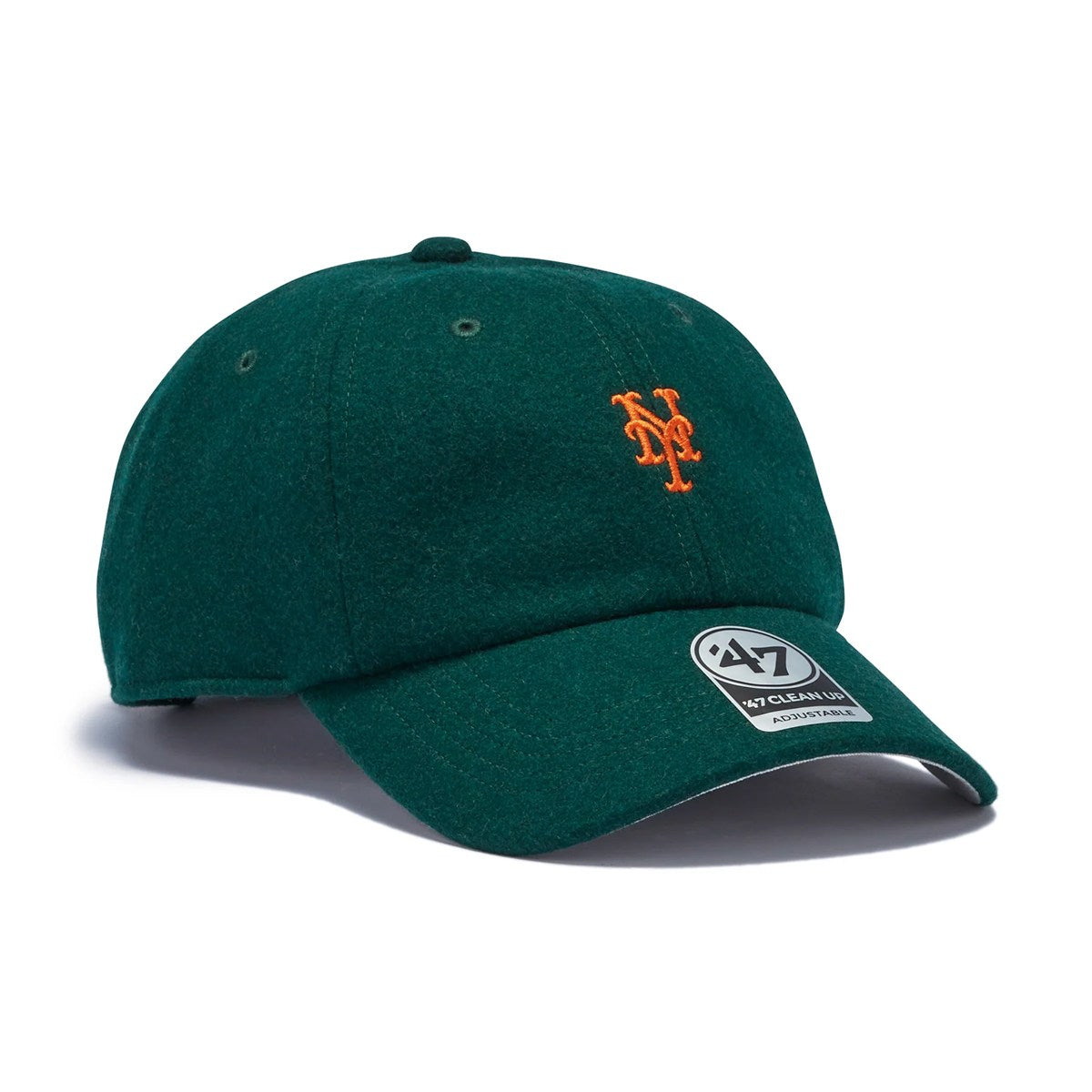 ’47 BRAND New York Mets - CLEAN UP Premium Base Runner DARK GREEN 【14858435 47A B-PBRCU16WIS-DG】