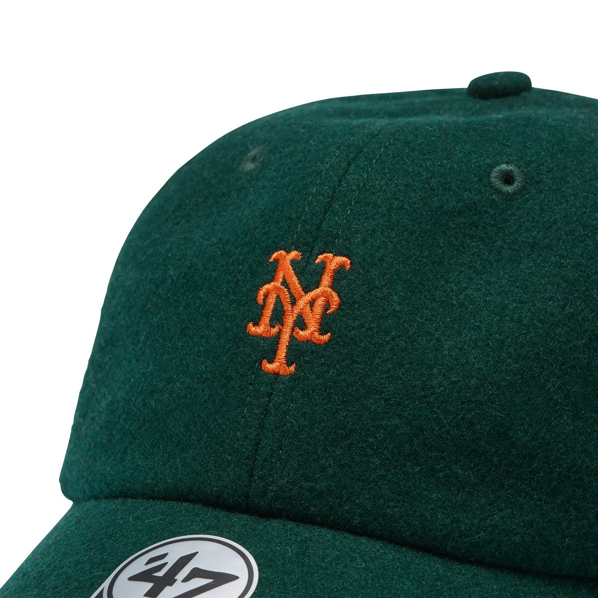 ’47 BRAND New York Mets - CLEAN UP Premium Base Runner DARK GREEN 【14858435 47A B-PBRCU16WIS-DG】