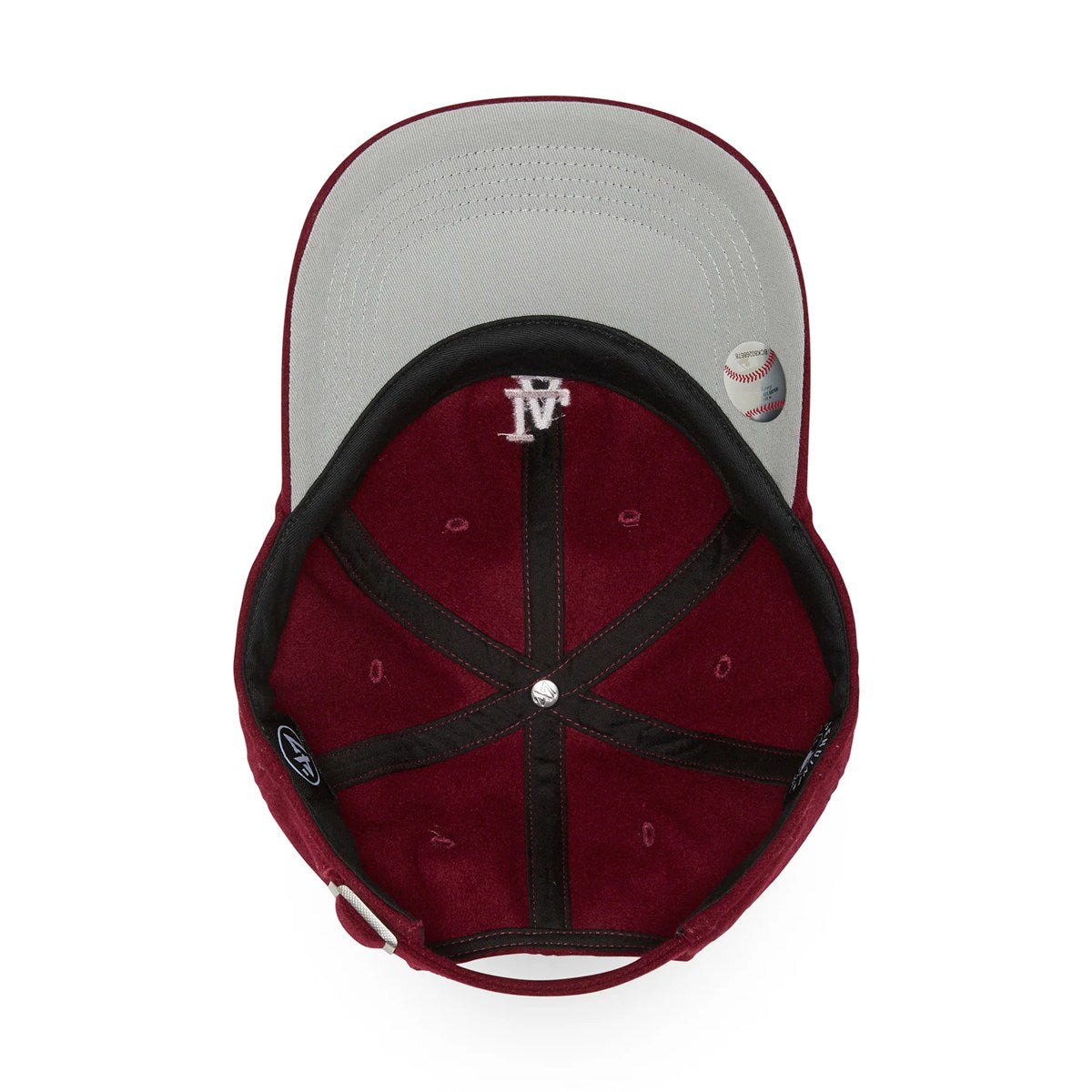 ’47 BRAND Los Angeles Dodgers - CLEAN UP Premium Base Runner 【14858438 47A B-PBRCU12WIS-CA】