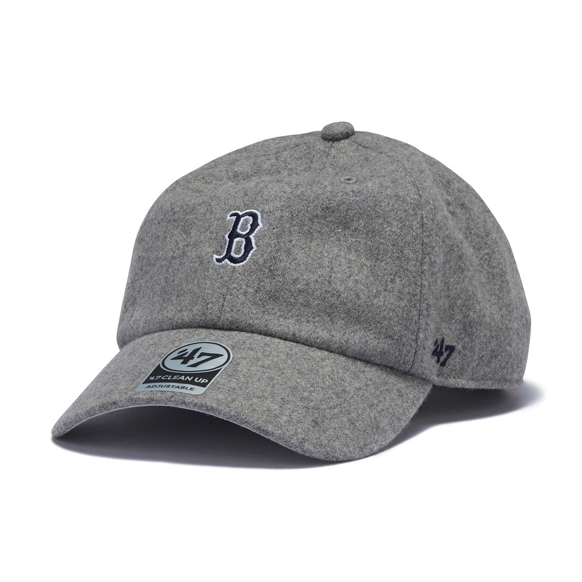 ’47 BRAND Boston Red Sox - CLEAN UP Premium Base Runner GRAY【14858441 47A B-PBRCU02WIS-GY】