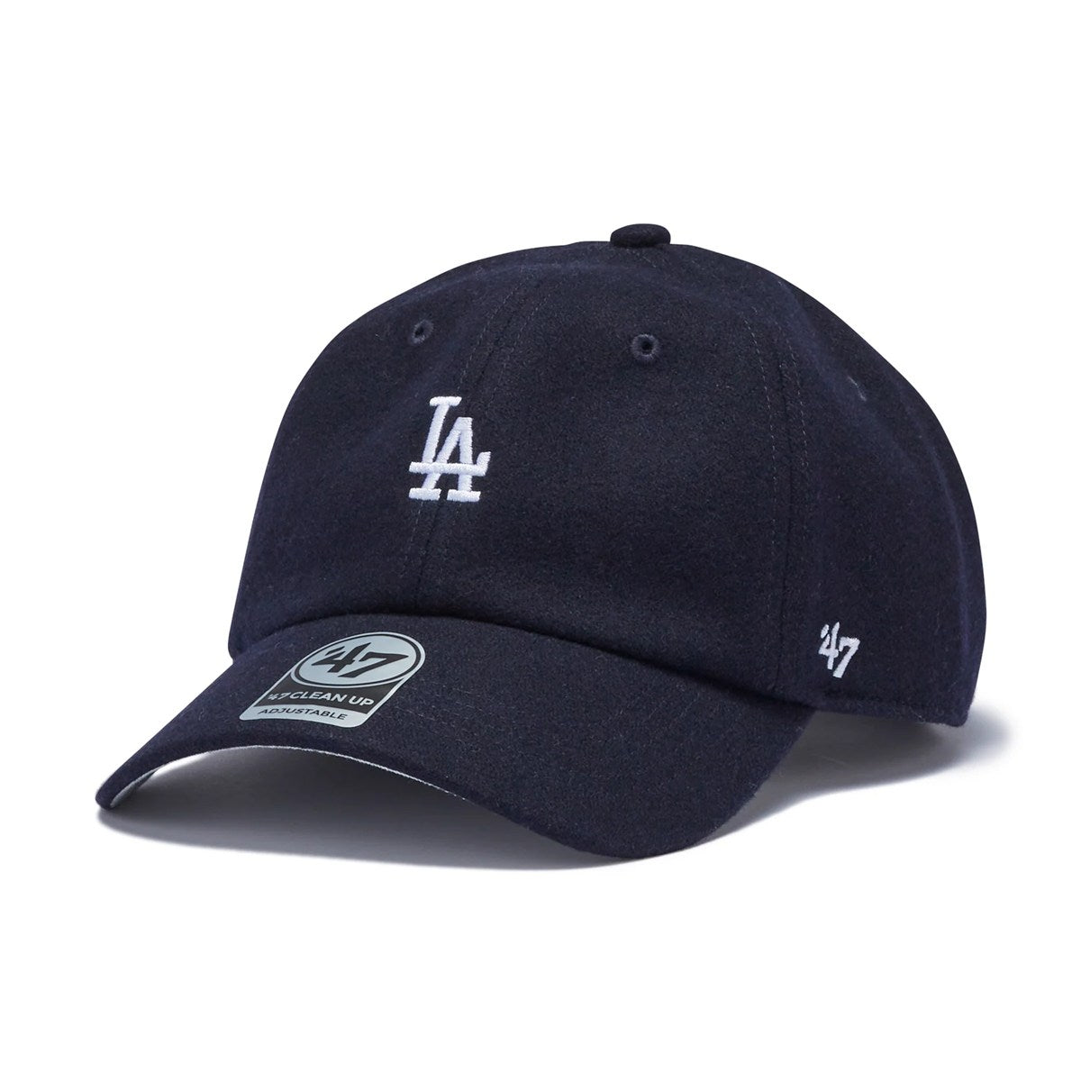 ’47 BRAND Los Angeles Dodgers - CLEAN UP Premium Base Runner NAVY 【14858443 47A B-PBRCU12WIS-NY】