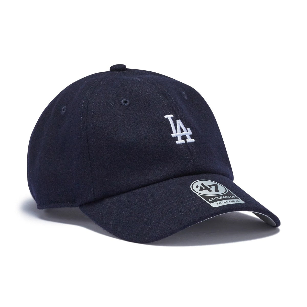 ’47 BRAND Los Angeles Dodgers - CLEAN UP Premium Base Runner NAVY 【14858443 47A B-PBRCU12WIS-NY】