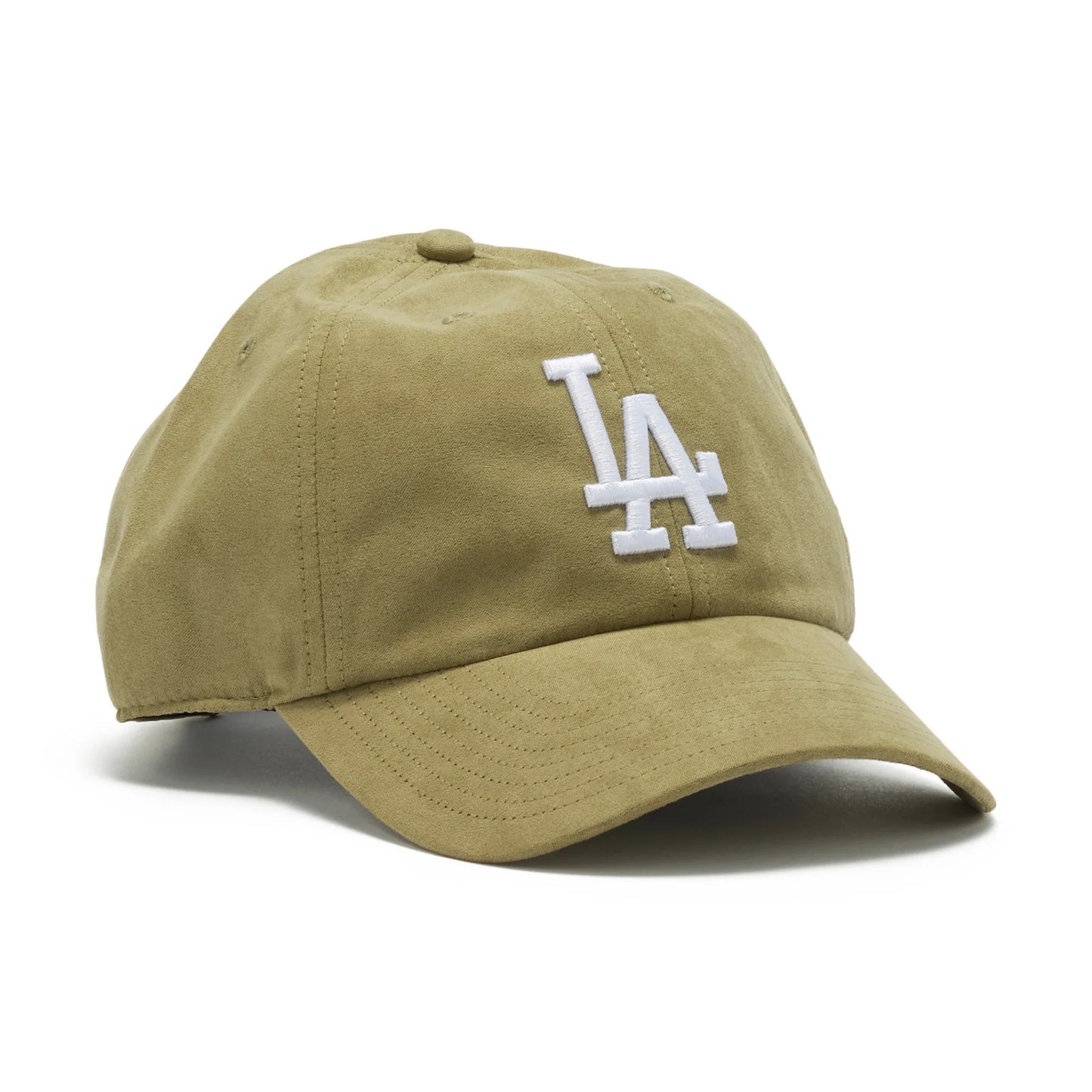 ’47 BRAND Los Angels Dogers - CLEAN UP Ballpark Suede SANDLE WOOD 【14858462 47A B-BPSDE12USS-SW】