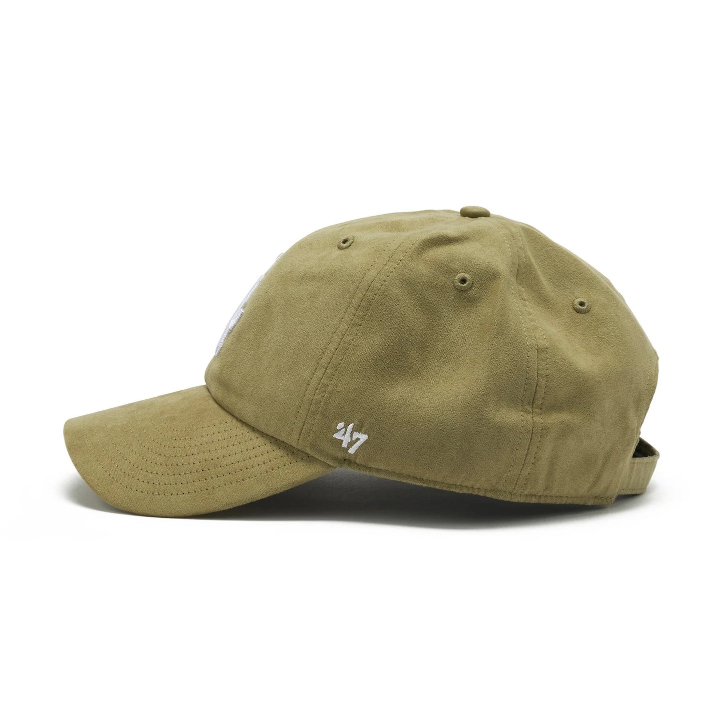 ’47 BRAND Los Angels Dogers - CLEAN UP Ballpark Suede SANDLE WOOD 【14858462 47A B-BPSDE12USS-SW】