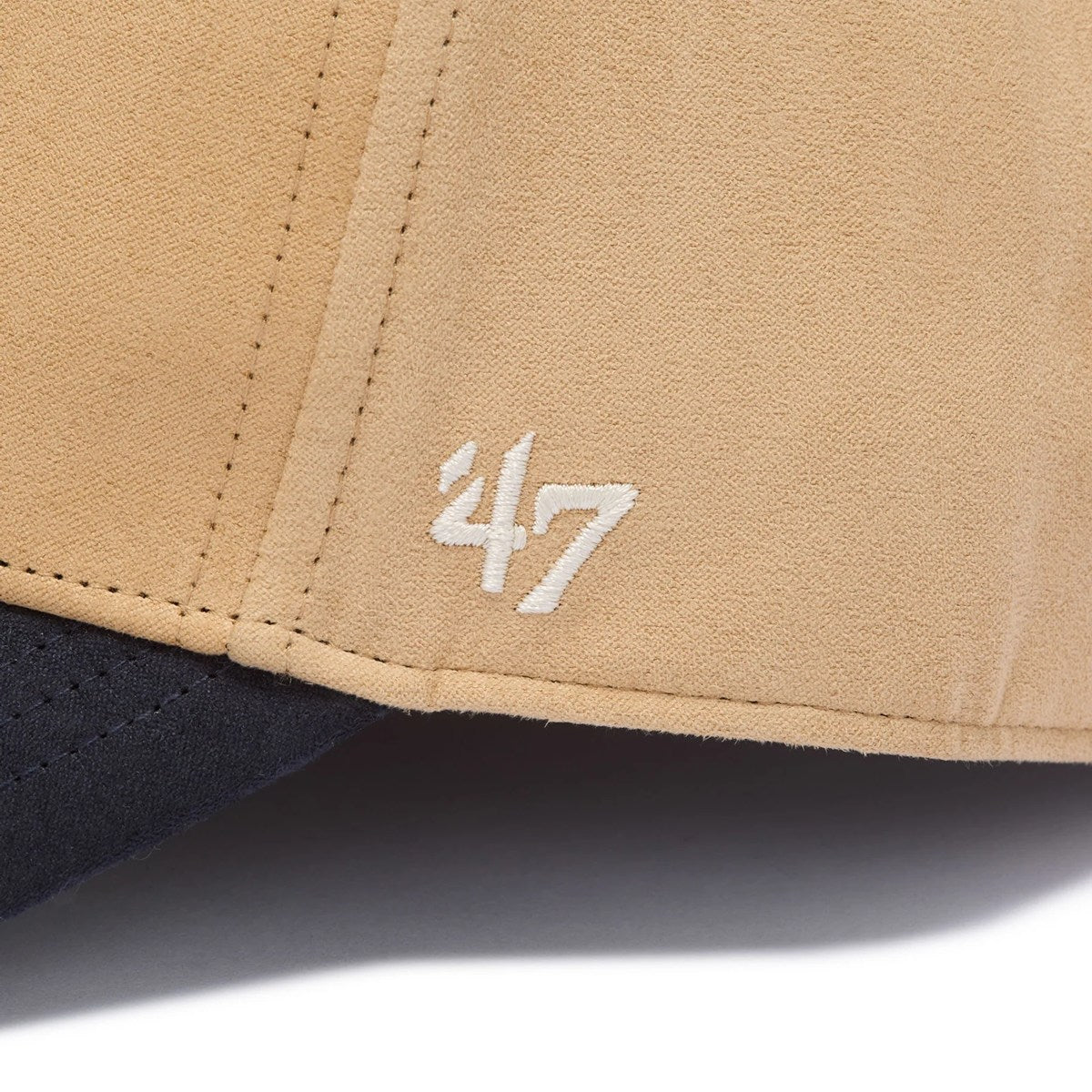 ’47 BRAND New York Yankees - MVP DT Ultrasuede KHAKI/NAVY 【14858469 47A B-USMDT17USS-KH】