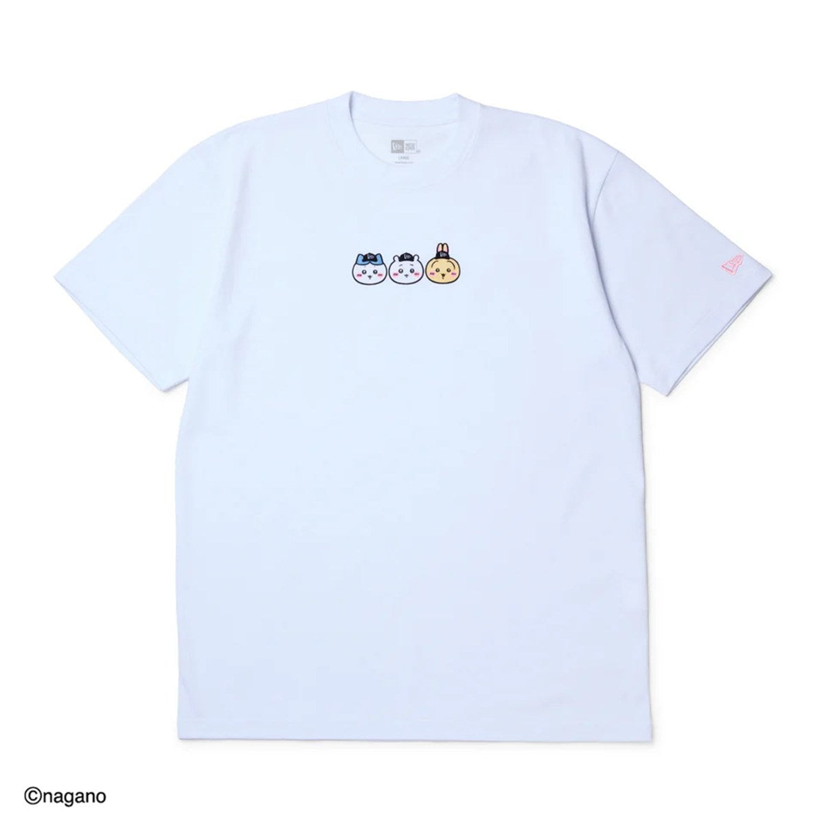 NEW ERA - CHIIKAWA ちいかわ SHORT SLEEVE COTTON T-SHIRT WHITE 