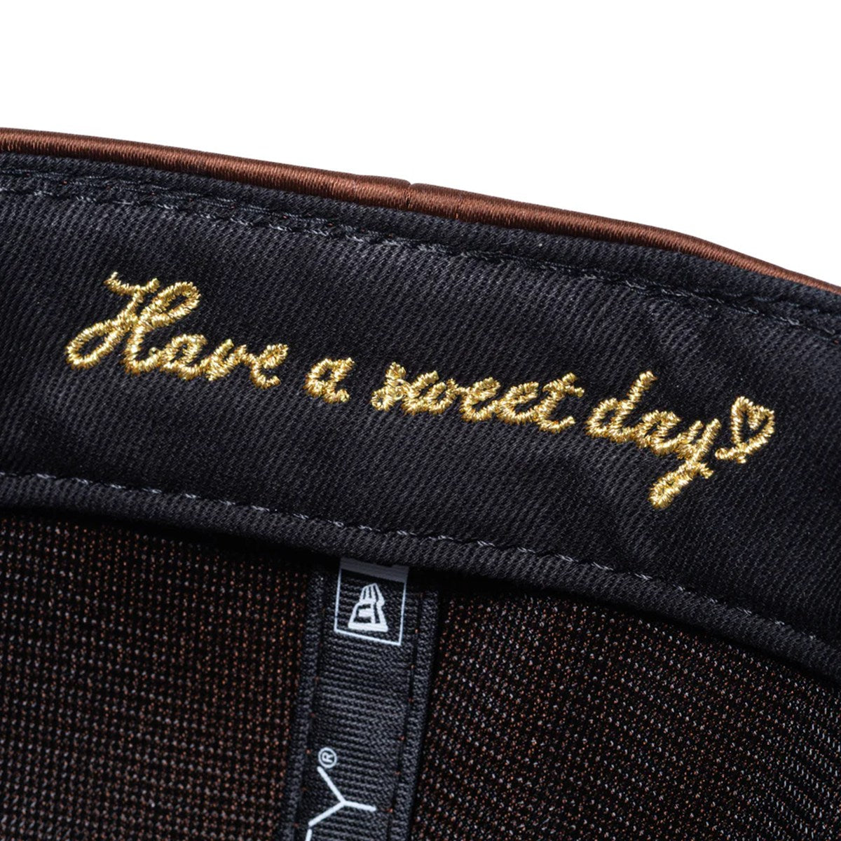 NEW ERA Los Angeles Dodgers - 59FIFTY Valentine's Day SATIN BROWN【14908300】