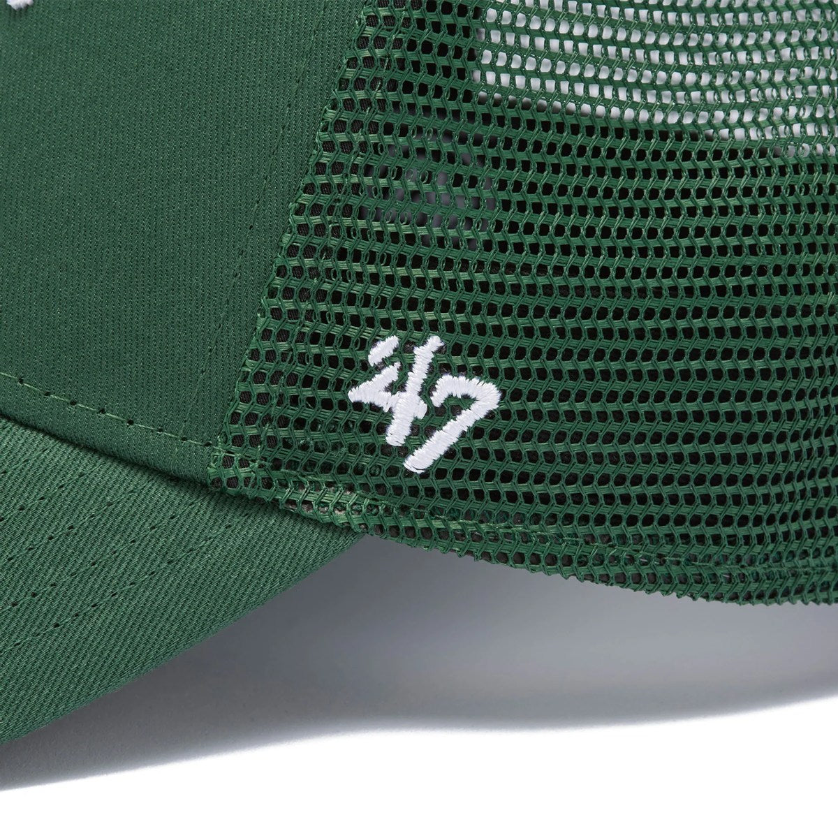 ’47 BRAND ‐ Oakland Athletics MVP BRANSON MESH DARK GREEN【14920317 47A-MVP-B-BRANS18CTP-DGB】