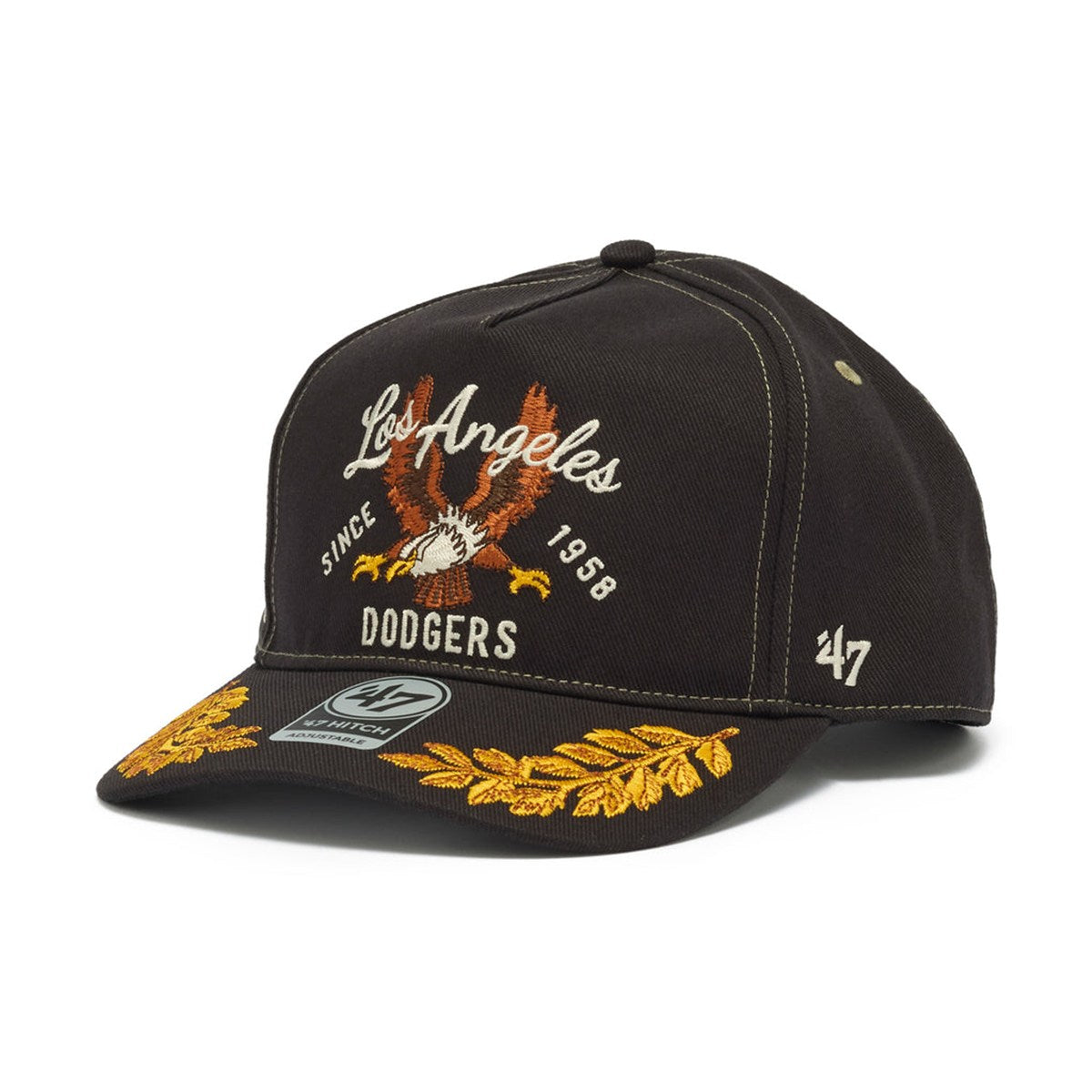 47 BRAND Los Angeles Dodgers - HITCH SOUVENIR BLACK【14920337 47A