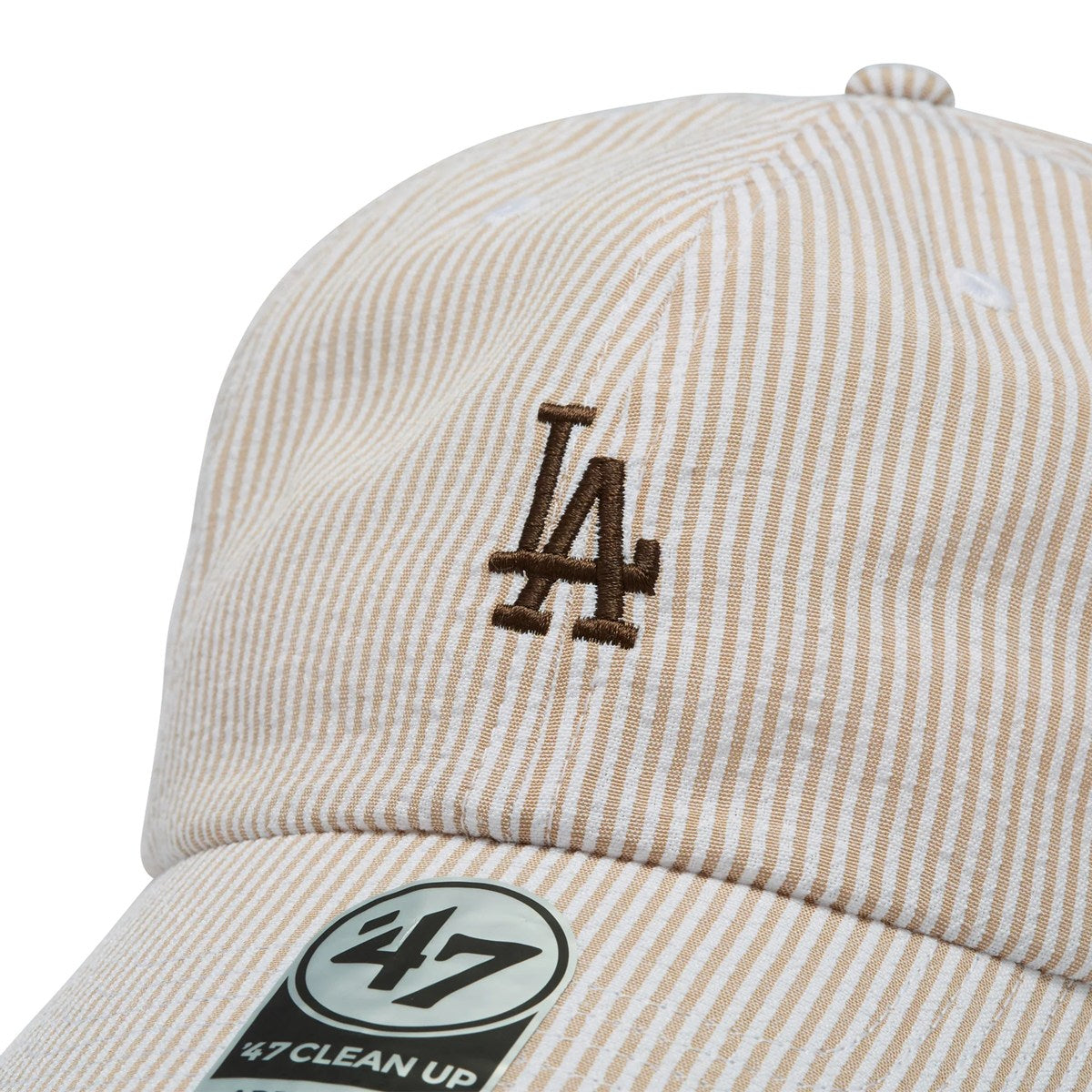 ’47 BRAND New York Yankees - CLEAN UP SEERSUCKER BEIGE【14920402 47A-CLPMLBMLNEYYAN-SRSC-BGE】