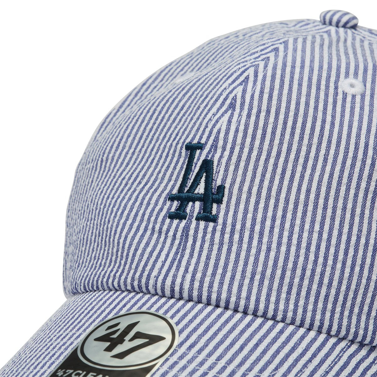 ’47 BRAND Los Angeles Dodgers - CLEAN UP SEERSUCKER NAVY【14920405 47A-CLPMLBMLLOSDOD-SRSC-NVY】