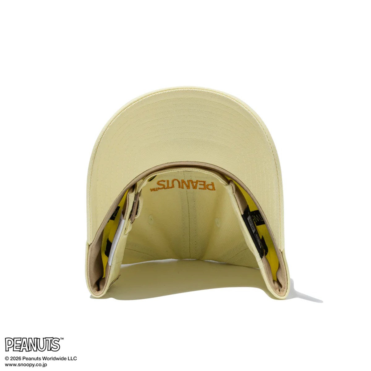 NEW ERA PEANUTS - 9TWENTY EASTER Charlie Brown POWDER YELLOW 【15087736】