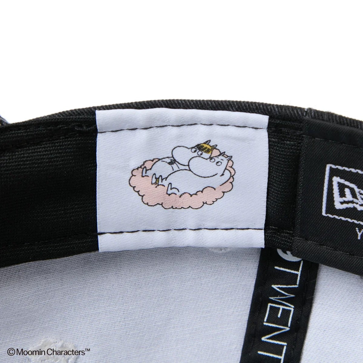 NEW ERA - Youth 9TWENTY Moomin Flower Snufkin ITALIAN WASH BLACK【15154726】