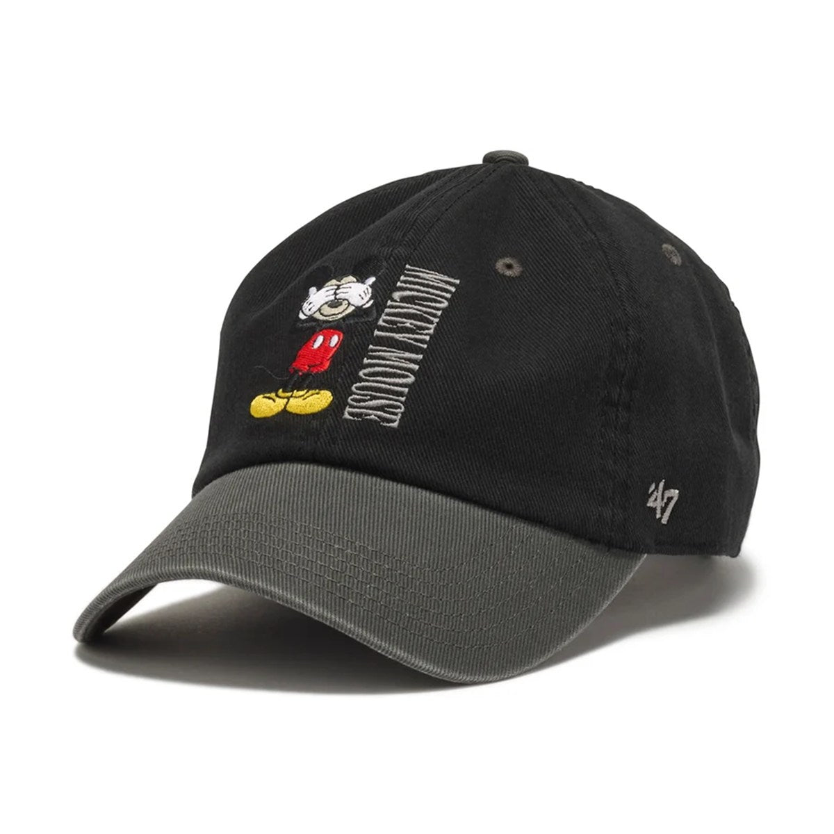 47 ‐ Disney Mickey CLEAN UP BLACK/CHARCOAL【15173507】 – HOMEGAME
