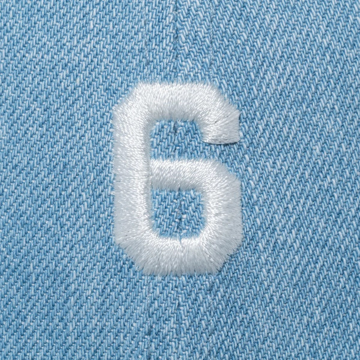 NEW ERA - 9FORTY Number 6 WASHED DENIM 【15196139】
