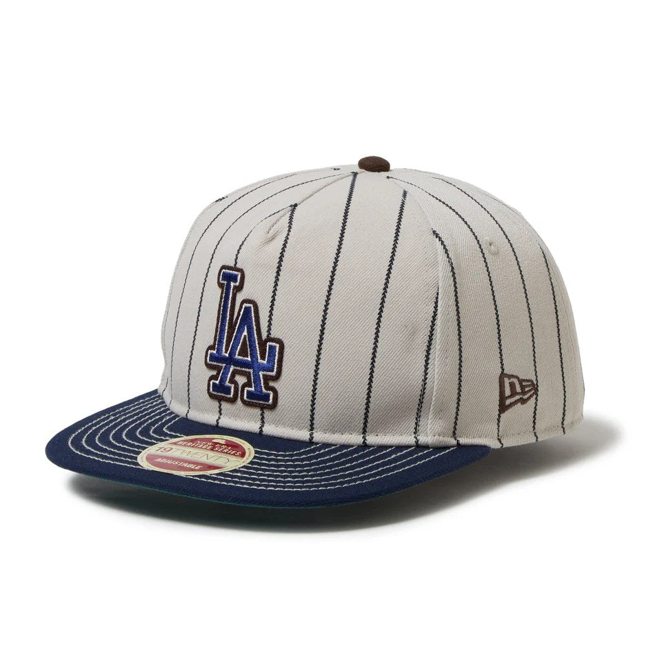 NEW ERA Los Angeles Dodgers - 19TWENTY HERITAGE STRIPE OCEAN SIDE BLUE【14693485】