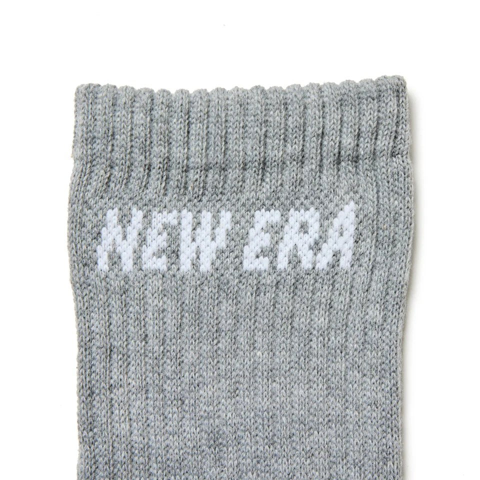 NEW ERA - SOCKS CREW 3PAIRS GRAY 【14489708】
