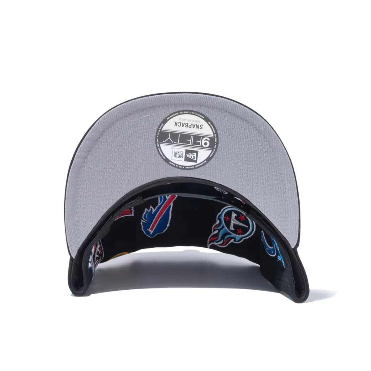 NEW ERA NFL - ALLOVER 9FIFTY BLACK【13773160】