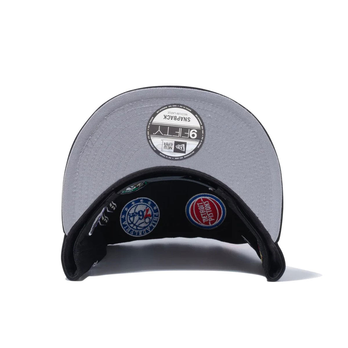NEW ERA NBA - ALLOVER 9FIFTY BLACK【13773161】