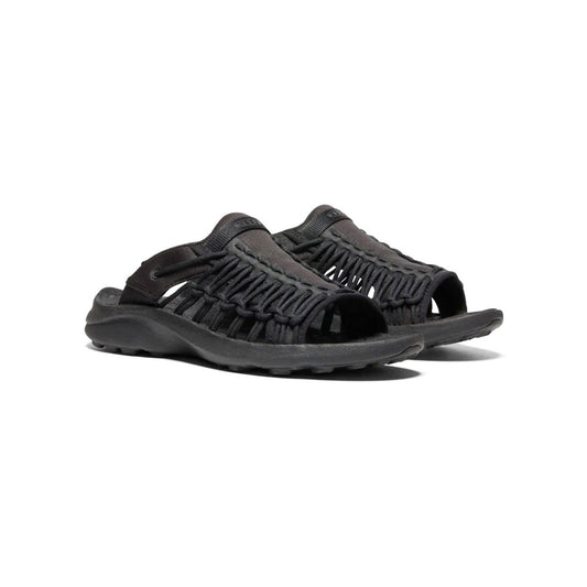 KEEN - WMNS UNEEK SNK SLIDE BLACK/BLACK 【1026077】