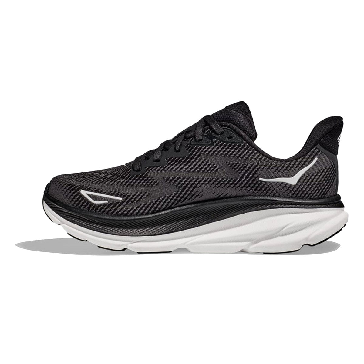 HOKA - CLIFTON 9 SHIFTING BLACK×WHITE 【1127895-BWHT】