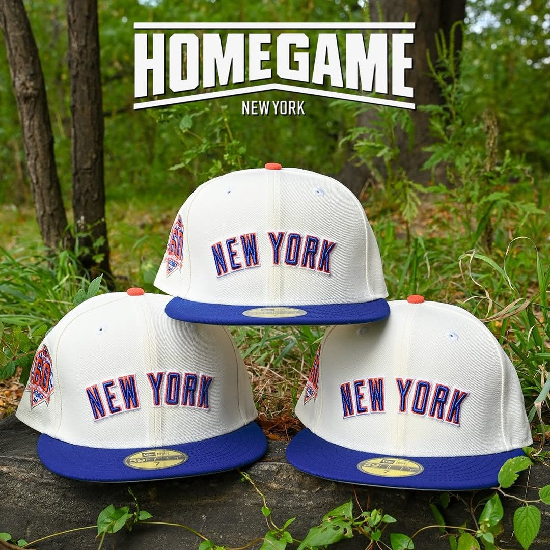 NEW ERA New York Mets - 59Fifty 60th Anniv. Chrome White/Blue