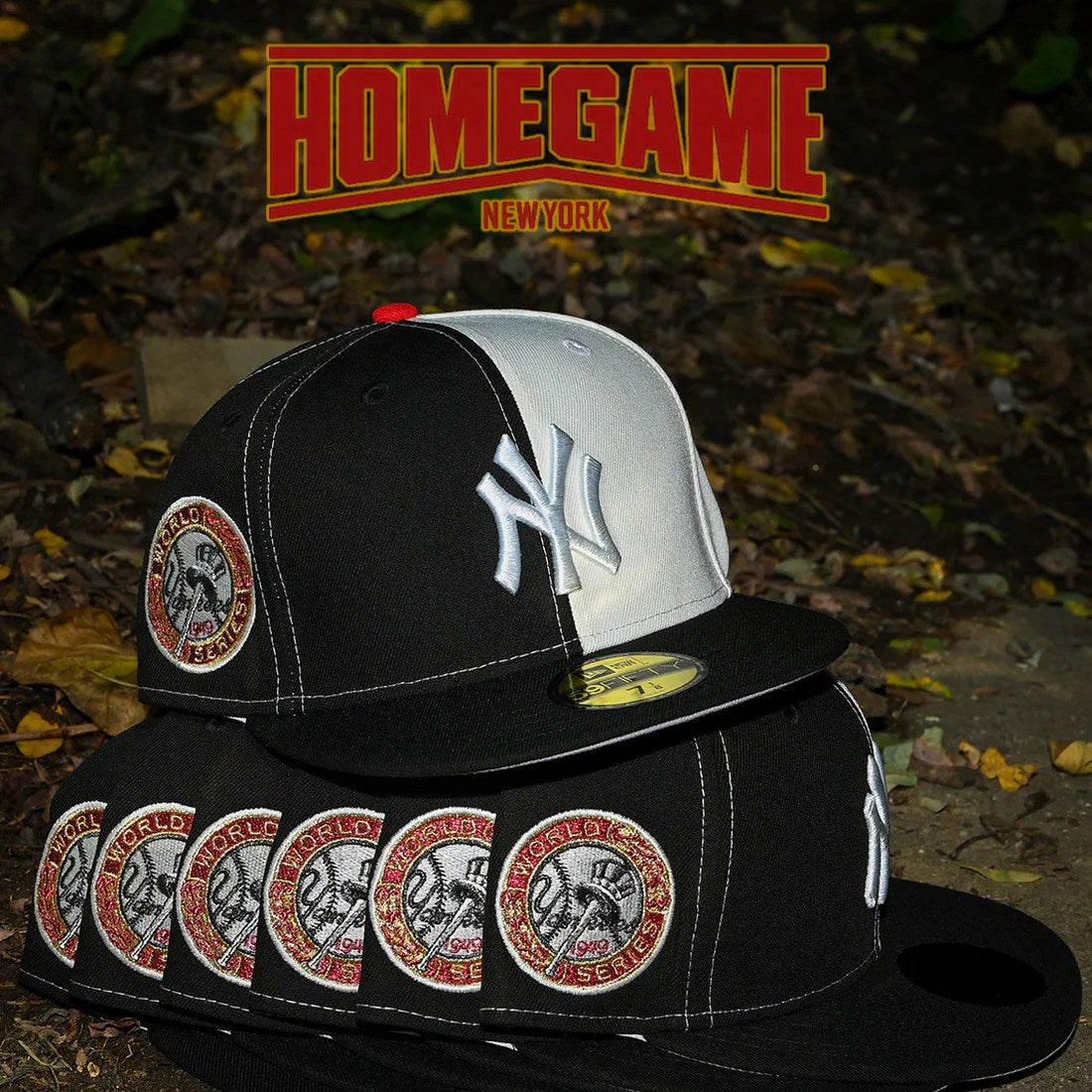 NEW ERA New York Yankees - 59Fifty 1949 World Series Black/Chrome White