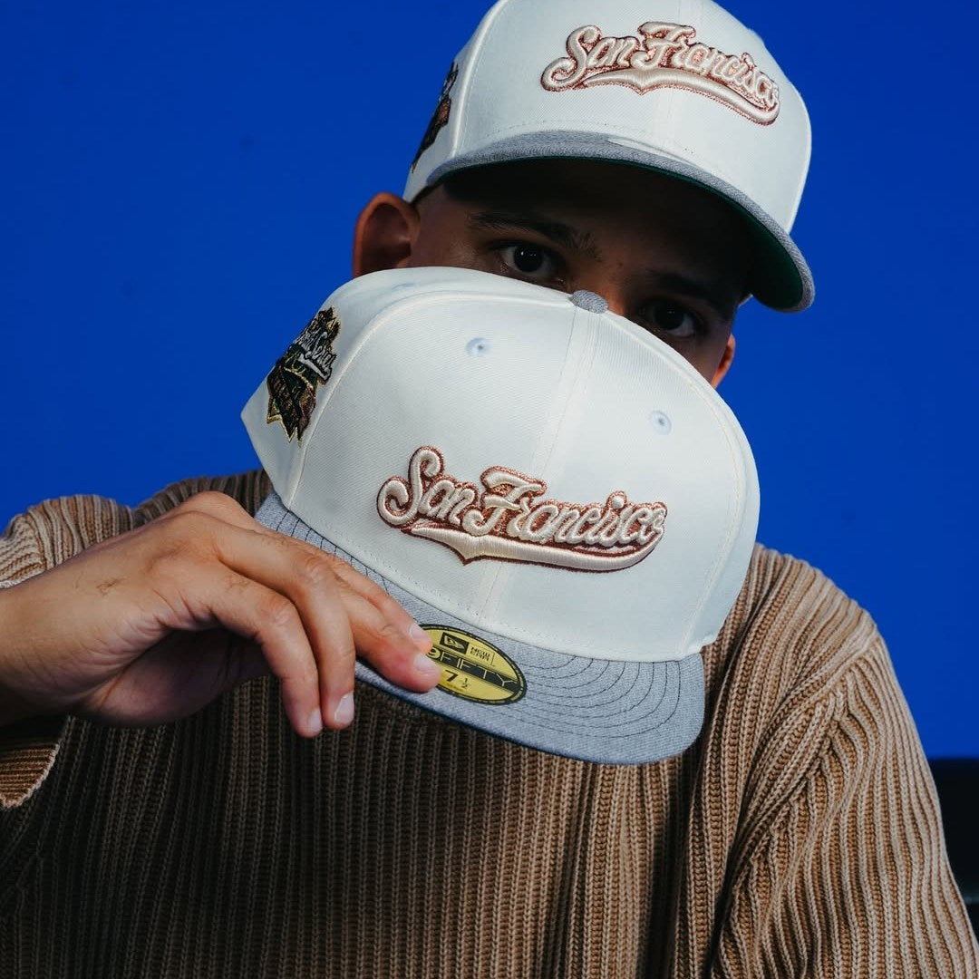 NEW ERA San Francisco Giants - 59Fifty 1985WS Battle of the Bay Chrome/Gray
