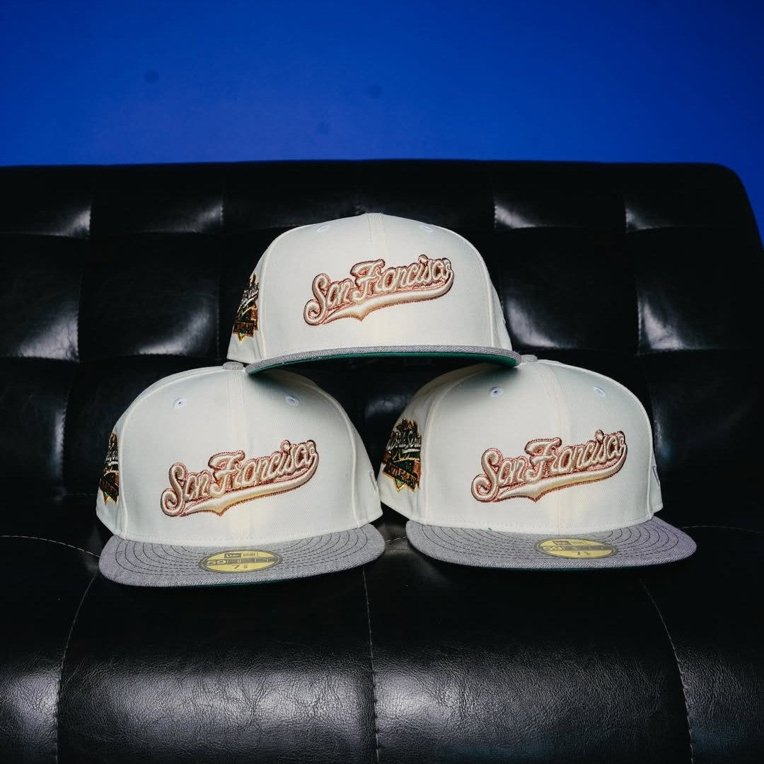 NEW ERA San Francisco Giants - 59Fifty 1985WS Battle of the Bay Chrome/Gray